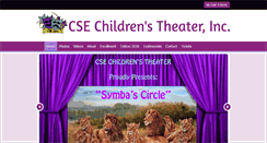 Desktop Screenshot of csetheatercamp.com